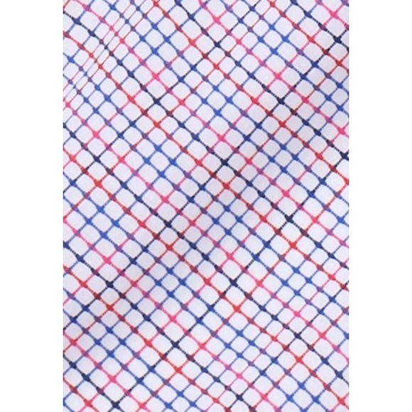 Draper James Trisha Shirtdress Woman XL Cotton Dress Red White Blue Lined Button - Picture 12 of 13